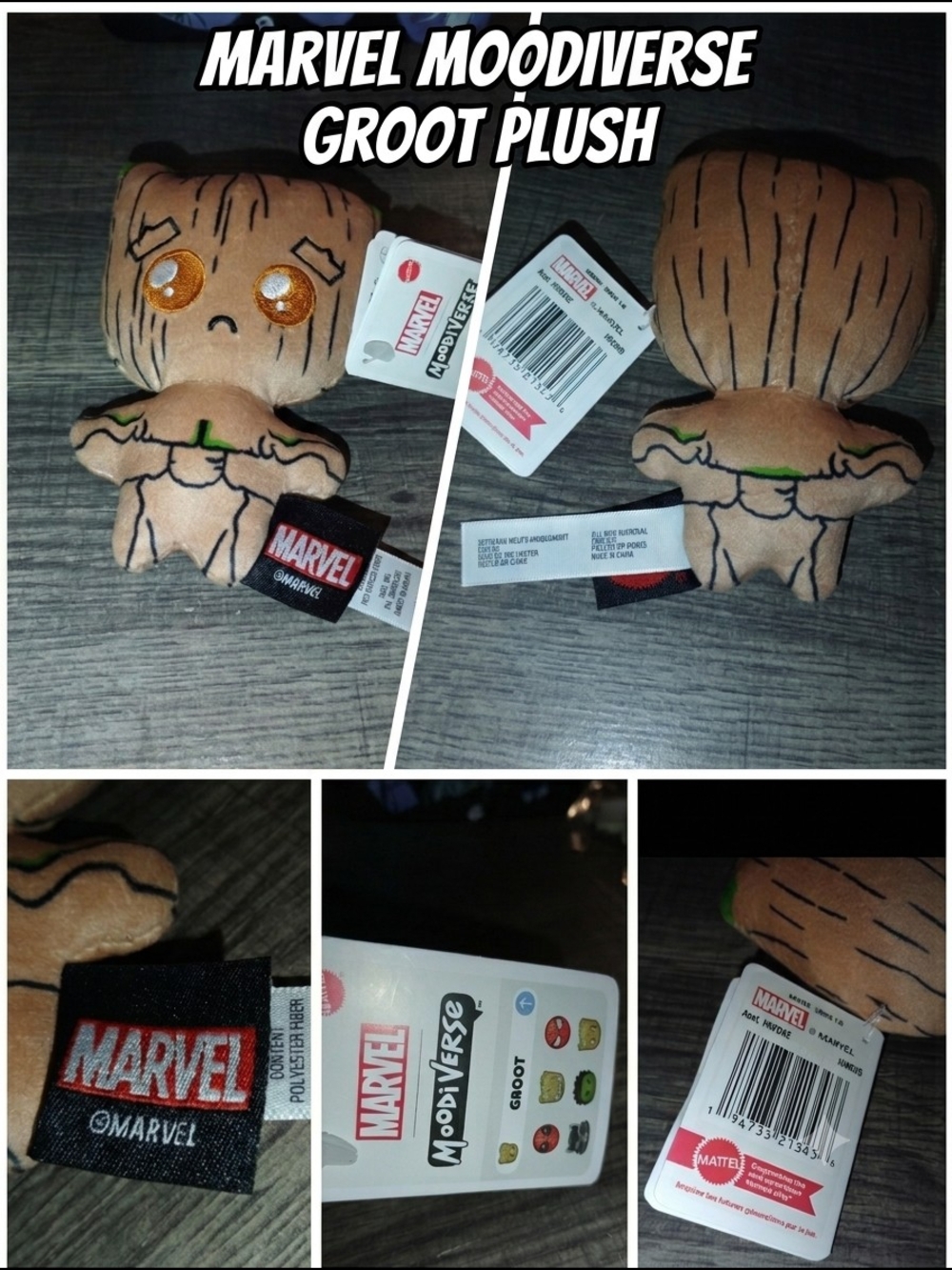 Marvel Moodiverse Groot Plush - 5" Small